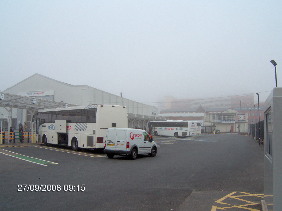 Oxford Street NX Coach Station to N.